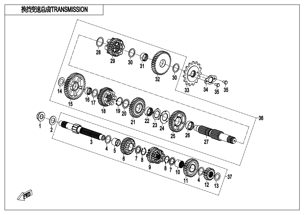 Cf250 Engine 2020, ENGINE, 172MM-2C(FOR CF250-7-EU5) parts by CFMOTO OEM